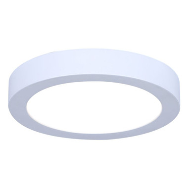 10W 1 LED Round Disc Light 0.88 Inch Tall and 5.3 Inch Wide by Canarm Inc - DL-5F-10S