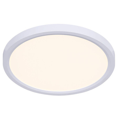 25W LED Flush Mount 1.26 Inch Tall and 11.81 Inch Wide by Canarm Inc - SMD1225WH