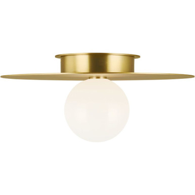 Nodes 1 Light Flush Mount 7.88 and 17.5 Inch Wide by Visual Comfort Studio - KF1021