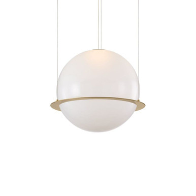 Neutrion 30W 1 LED Pendant 20.5 Inch Tall and 22 Inch Wide by Sonneman - 7686.39-MB