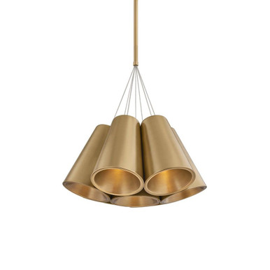 Aether 44W 7 LED Chandelier 25.5 Inch Tall and 23.5 Inch Wide by Sonneman - 7697