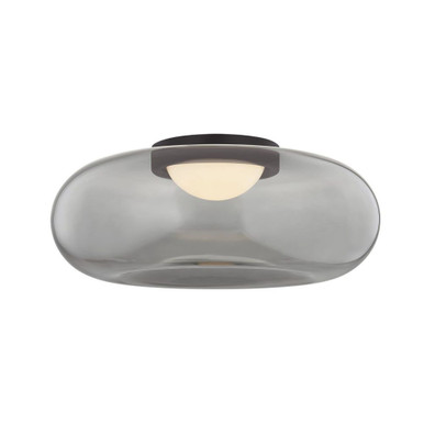 Opalesce 12W 1 LED Flush Mount 6 Inch Tall and 15 Inch Wide by Sonneman - 7634