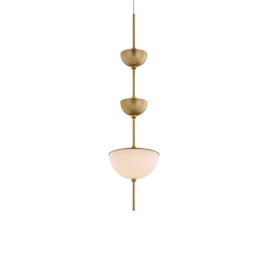 Zhora 16W 3 LED Pendant 32.25 Inch Tall and 7.75 Inch Wide by Sonneman - 7653.39-MB