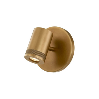 Vertex 8W 1 LED Wall Sconce 4.75 Inch Tall and 4.75 Inch Wide by Sonneman - 7660.39-MB