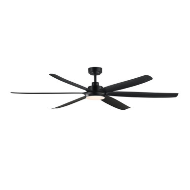 Albatross 6 Blade Outdoor Ceiling Fan with Light Kit 72 Inch Wide by Maxim - 88367