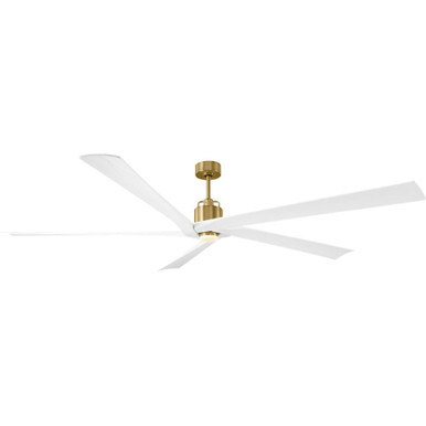 Aspen 5 Blade Ceiling Fan 15.31 Inch and 84 Inch Wide by Visual Comfort Fan - 5ASPR84