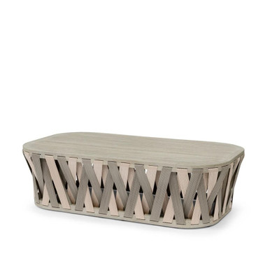 Boca Outdoor Coffee Table 17.5 Inch Tall and 34.75 Inch Wide by Palecek - 7229