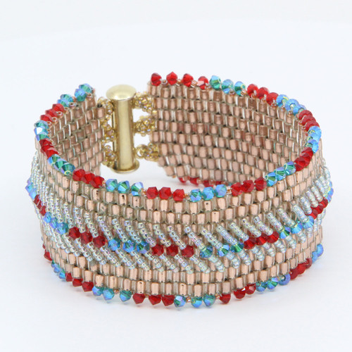 Dee-Vine Designs • Swarovski Crystal Cuff Bracelet