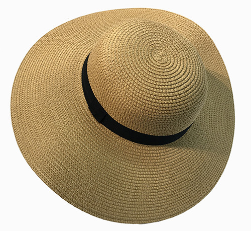 Fashion Summer Straw Hat Khaki #H 8098