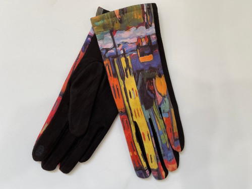 Fashion Fine Art Print Touchscreen Gloves Assorted Dozen # G1010 - High ...