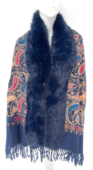 NEW! Elegant Women's - Faux Fur shawl # S1112