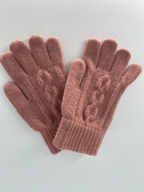  NEW ! Fashion  Knit  Gloves for Women Assorted Dozen # G2072