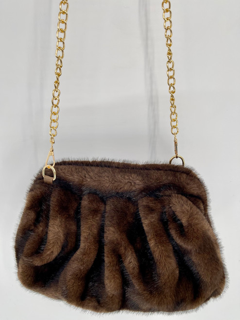  NEW! Winter Faux Fur Bag # B721