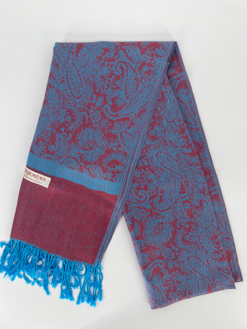    # 50-52  Burgundy / turquoise