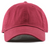 Unisex Lightweight Stonewashed Baseball Cap Burgundy # 1400