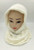 New! Soft Knit Pullover Hood Infinity Scarf White # 1525