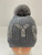 SALE! Knit Cable NYC Rhinestone Beanie with Faux Fur Pom Pom Assorted Dozen # H1195