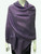 Solid Color Metallic Pashmina Purple Dozen #8-4