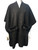                                                                                New! Elegant Women's - Faux Fur  Poncho  Cape Black # P233-1