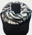 New! Cozy and Warm Zebra Faux Fur Cowl Neck Infinity Scarf White #S605-4