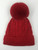 Cable Knit Beanie with Faux Fur Pom # H1292