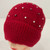 NEW! Knit Beanie with Pearl # H1328