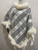 NEW! Elegant Women's - Faux Fur Pullover Poncho # P287