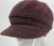                             New!  Winter Warm Knit Hat Wool Caps with Visor # H1523