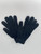  NEW ! Fashion Touch Chenille  Magic Warm Gloves for Men Black Dozen # G2069