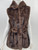  NEW! Elegant Women's - Faux Fur Poncho Vest # P322