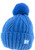   NEW! Knit Cable Beanie with Faux Fur Pom Pom  # H3103