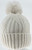    NEW! Knit Cable Beanie with Faux Fur Pom Pom  # H3104