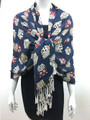 Owl Print Pashmina Dozen #P123