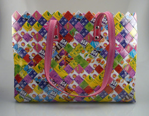 Nahui Ollin Arm Candy Tootsie Pop Candy Wrapper Tote Nahui Ollin Arm Candy Tootsie Pop Candy Wrapper Tote