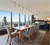 Conference space faces unobstructed views of Chicago Skyline