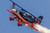 Early morning aerobatics from prop planes