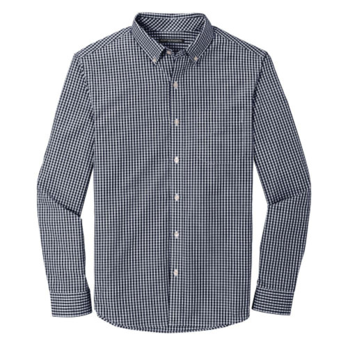 Broadcloth Gingham Easy Care Shirt-Sanborn