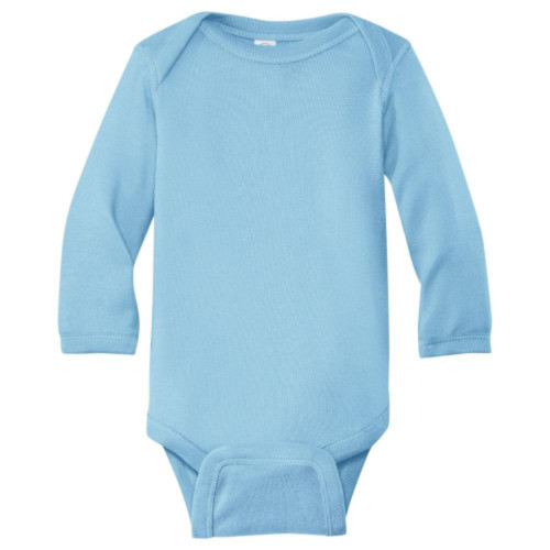 Infant Long Sleeve Baby Rib Bodysuit-Sanborn
