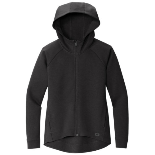 OGIO Ladies Embroidered Bolt Full-Zip Hoodie-Sanborn