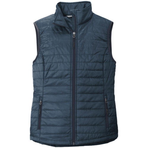 Ladies Packable Puffy Vest-Sanborn