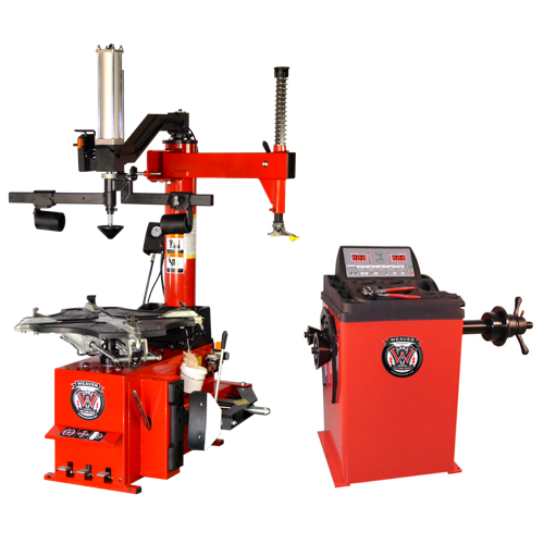 Weaver® Tire Changer / Wheel Balancer / Assist Arm - Triple Combo 1-A