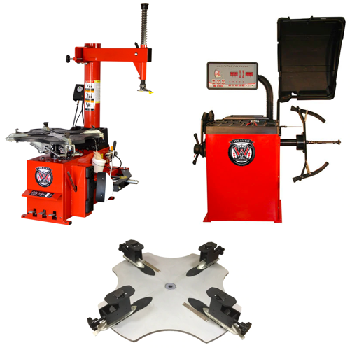 Weaver® Motorcycle Tire Changer / Wheel Balancer - Combo 8