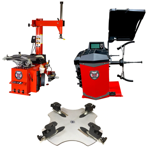 Weaver® Motorcycle Tire Changer / Wheel Balancer - Combo 9 (W-M898XS and W-987M)