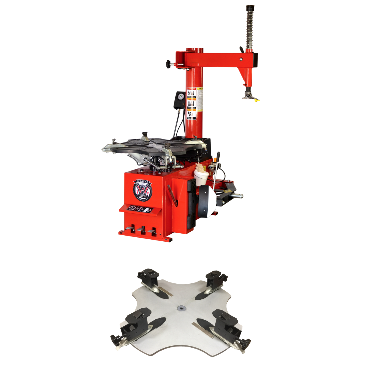 motorcycle tire removal machine