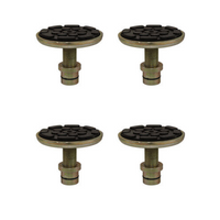 W-P201730-4  Set of 4 Screw Pad Adapters (O-Ring may not be present on current models)