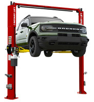 SPOA10AV ALL VEHICLE Certified Overhead 2-Post Lift - Bronco (Available in Blue and Red)