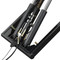 Direct-Lift Pro-6M Mid Rise Lift dual cylinders and safety locks.