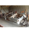 Customer's car mounted for work with door bars in place