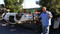 Rick Dale using The Weaver® Rotisserie to restore the James Bond Lotus Submarine Car from the movie "The Spy Who Loved Me"