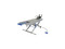 Weaver TX-1000 Motorcycle Lift, shown in optional Gray and Blue